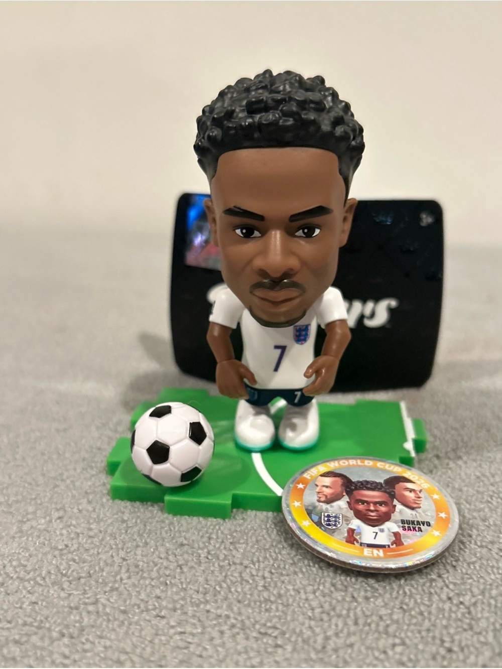 Zuru Ballers 2026 FIFA World Cup Figure Soccer #7 Bukayo Saka ~ England